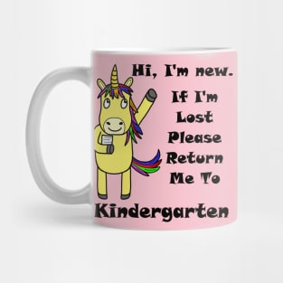 Kindergarten Unicorn Mug